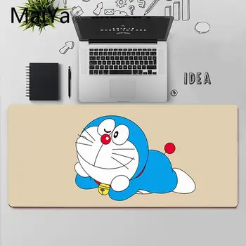 Maiya Aukščiausios Kokybės Japonų Animacinių Filmų Doraemon Office Pelių Žaidėjus Minkštas Pelės Padas Nemokamas Pristatymas Didelis, Mouse Pad Klaviatūros Kilimėlis