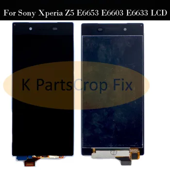 Aukštos Kokybės Sony Xperia Z5 E6653 E6603 E6633 LCD Ekranas Jutiklinis Ekranas skaitmeninis keitiklis Asamblėjos 1920*1080 5.2