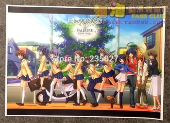 8 vnt/set Žaidimas CLANNAD plakatas Fujibayashi Kyou Ichinose Kotomi Ibuki Fuko sienos nuotraukas kambarį A3 Kino plakatai, dovanos