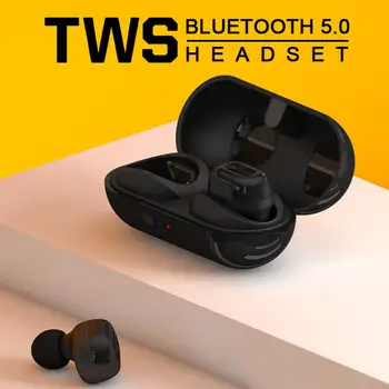 наушники беспроводные N9 Mini Bluetooth 5.0 TWS HiFi Stereo Belaidžio In-Ear Ausinės, Sporto Ausinių Mobiliųjų telefonų priedai