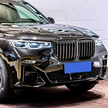 Naujas Atvykimo Automobilių Stiliaus Priekinis Bamperis Lenktynių Grotelės Inkstų Grotelės BMW X7 G07. 2019 m. 2020 M Galia Vykdymo Priedai