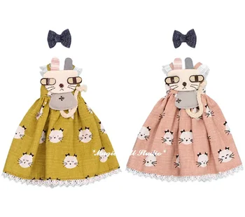 [MG643] 2018 Nemokamas Pristatymas Neoblythe Lėlės Suknelė # Mažai Katė Printed Dress Nustatyti, tinka Blyth Azone Licca Lėlės Outfis Mažmeninės prekybos