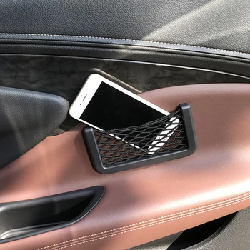 Universalus sėdynės pusėje atgal saugojimo akių maišą telefono laikiklis, kišenė EMGRAND EB7 EB7-RV EC8 Chery Tiggo Fulwin A1 A3 QQ E3 E5 G5 V5