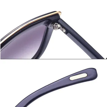 Retro Cat Eye Akiniai nuo saulės Moterims Prekės ženklo Dizaineris Veidrodėliai Saulės Akiniai Moteris Mados Didelis Sunglass Derliaus oculos de sol UV400