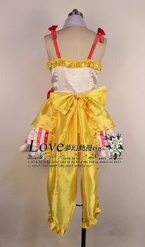 Anime PriPara Laala Manaka Cosplay Kostiumas helovinas kostiumai moterų Suknelės, su kojinių