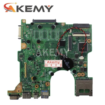 Akemy X102BA 4GB A4-1200 mainboard REV2.0 Asus X102B X102BA Nešiojamas plokštė 60NB0360-MB2040-201 DDR3 Testuotas Darbo