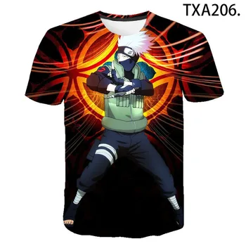 2020 Naujas Vasaros Naruto 3D marškinėliai Vyrams, Moterims, Vaikams Laisvalaikio Mada Streetwear Berniukas Mergaitė Vaikai Atspausdintas T-shirt Kietas Viršūnes Tee