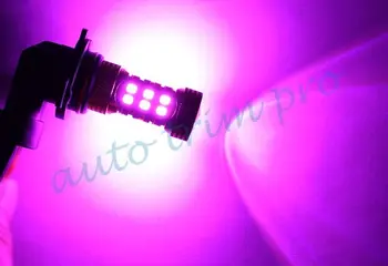 Sunkvežimių Objektyvas Projektorius Lemputės Aksesuarai LED 9006 9012 9006HP 9006XS Automobilių Foglight Vairavimo Priešrūkinis Žibintas DRL Raudonos Lempos Apdaila