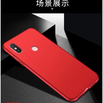 Už Xiaomi Redmi S2 Case Cover Prabangos Ploni Sunku VNT Matinio stiklo Atgal Padengti Atveju Xiaomi RedmiS2 Coque Fundas