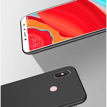 Už Xiaomi Redmi S2 Case Cover Prabangos Ploni Sunku VNT Matinio stiklo Atgal Padengti Atveju Xiaomi RedmiS2 Coque Fundas