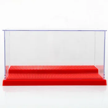 Septynių Spalvų Mašina akrilo stiklo surinkti įveskite visą dėžutę jokių kyšančių krašto apdaila vertus ekranas box 25* 14.5 * 12cm