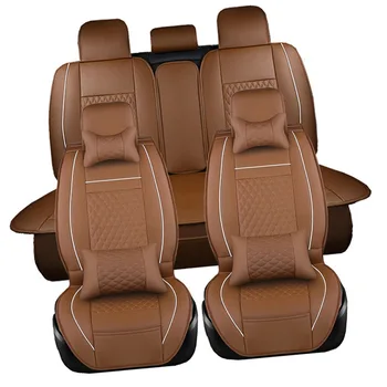 Oda Pilka/ Juoda Automobilių Sėdynių užvalkalai Nustatyti Universalus Tinka saugo nuo Dėvėjimosi ir Plyšimo, už Geely Emgrandgt Gx7 Gc7 Eb7 Rs Gc213-Rv