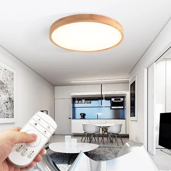 Ultra-plonas LED lubų apšvietimas, lubų lempos kambarį šviestuvai Lubų salėje šiuolaikinės lubų lempa aukštos 7cm