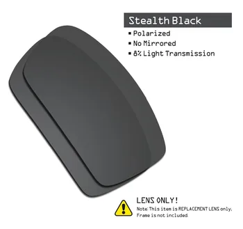SmartVLT 2 Poros, Poliarizuota Akiniai Pakeitimas Objektyvai už Oakley Gascan Stealth Black ir Ugnies Raudona