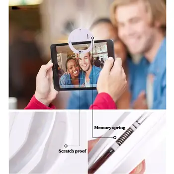 Selfie Žiedas Šviesos diodų (LED) Blykste, Kad Iki Selfie Fotografijos Telefonas Žiedas 