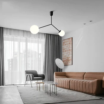 Naujas atvykimo minimalistinė svetainė, valgomasis kambarys pakabukas šviesos modernus minimalistinio kavinė baras miegamasis kūrybos ins priedai veltiniams, vilna lempa