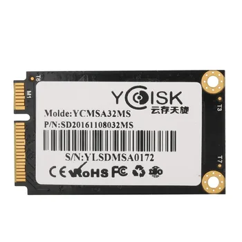 Goldendisk YCdisk Serijos 32GB mSATA Solid State Drive SSD 32gb SATA II 3gb/s SMI 2244 Valdytojas NOTOBOOK Atminties HDD