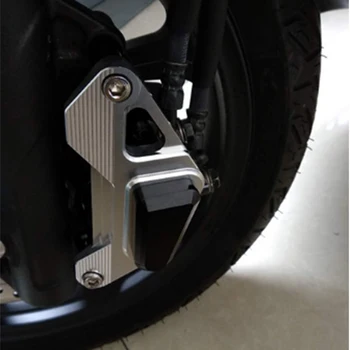 Motociklo CNC Aliuminio Priekinis Diskas, Suportas Brakecaliper Stabdžių Guard Raštas Padengti Honda PCX 125 150 PCX125 PCX150