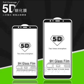 5D Apsauginis Stiklas Xiaomi mi A1 5X A2 6X 6 Visiškai Padengti Ekrano apsaugos redmi note4x 5plus note5pro 8 se Grūdintas Stiklas