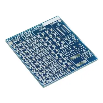 SMT SMD Komponentų Suvirinimo Praktikos Mėlyna PCB Lenta Litavimo Suite 