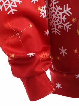 HGTE Naujas 3D Kalėdų Vyrų Hoodie Moterų Mados Lašų, Palaidinės Juokinga Aliejaus Tapybai Spausdinti Bliuzono Viršūnes Dropship Plius Dydis 3XL