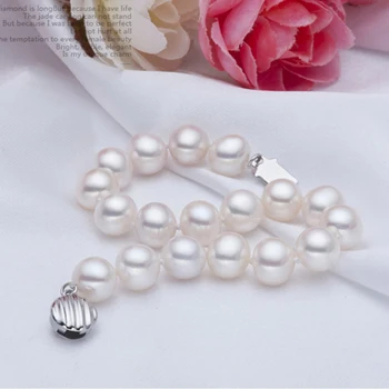 PEISENI natūralių gėlavandenių perlų Apyrankė Žavesio Apyrankė 925 sterlingas sidabro Papuošalai Moterims Geriausios vestuvių Dovanos