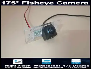 HD 1080P 175 Laipsnių Fisheye Objektyvas Grįžtamieji automobilių Stovėjimo aikštelė, Automobilio Galinio vaizdo Kamera Audi TT 2006 m. -Automobilių Fotoaparatas