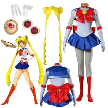 Sailor Moon Usagi Tsukino Cosplay Kostiumai Helovinas