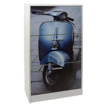 Batų Džiovykla Dekodonia Motociklą Medienos Derliaus (60 x 24 x 115 cm)