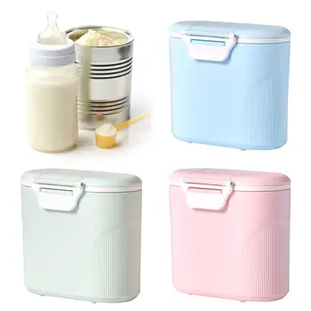 Pieno Miltelių Laikymo Dėžutė Su Scoop Nešiojamų BPA-Free Pieno Miltelių Talpyklos Lengvas Maisto produktų Laikymo Dėžutė