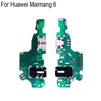 Originalą Huawei Maimang 6 USB Doko Įkrovimo lizdas Mic Mikrofonas Motorinių Vibratorius Modulis Valdybos Pakeitimo Maimang6 Dalys