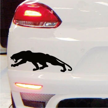 16*5.6 cm Automobilio Lipdukas Veikia leopard Gyvūnų Gražus Ir Kietas Lipdukai Automobilio Stiliaus Automobilių Lipdukas