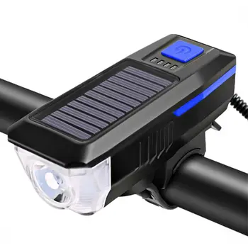 Saulės Energijos Super Ryškios Dviračių Žibintai Priekiniai LED Žibintai, apsauga nuo dulkių Žibintuvėlio Sporto Pramogų inventorius