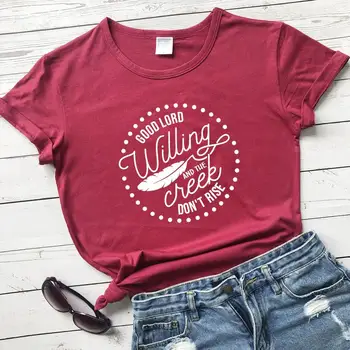 Geras Viešpats Nori Creek Nereikia Pakilti marškinėliai moterims mados šūkis grafinis medvilnės atsitiktinis jaunų hipster grunge tumblr tees viršūnes M069