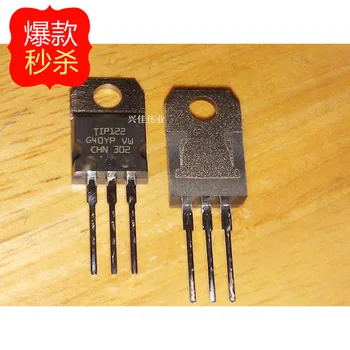 10VNT Naują originalus autentiškas TIP122 TO220 ST CHN kilmės Darlington tranzistorius