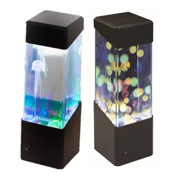Vidutinis medūzos lempa LED spalva keičiasi namų puošybai naktį šviesos Akvariumas Medūzų Stiliaus Led Lempos