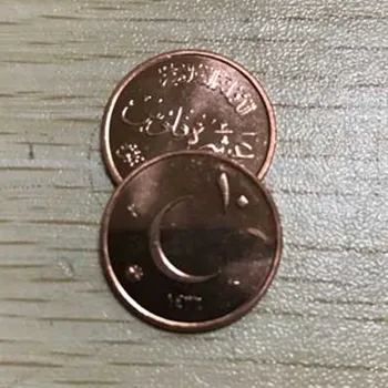 100 Vnt mėnulis star monetų cooper spalvos Arabų Irako, Izraelio, suvenyrų dekoravimas monetos