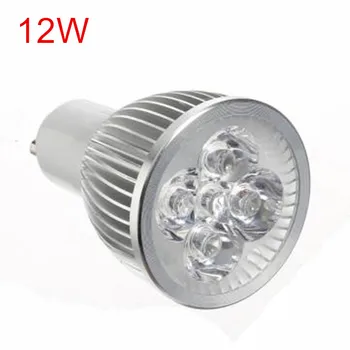 Super Galios GU10 LED Prožektorius 9W 12W 15W AC85-265V LED Spot Lemputės, Lempos įkaitimo/Gamtos/Šalta Balta dėmė Lemputės, lempos