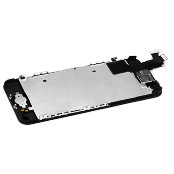 Digi-Top 10vnt/Daug Visiškai LCD iPhone 5 5S 5C Jutiklinis Ekranas skaitmeninis keitiklis Ekranas Visiškai Asamblėja AAA+++Aukštos Kokybės Nemokama DHL