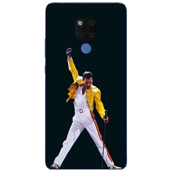 Freddie Mercury Karalienė juosta, silikono Atveju Motorola Moto M E3 E4 E5 E6 E6s Z Z2 Z3 Z4 Jėga Žaisti PLIUS Galios Telefono Spausdinti Dangtis