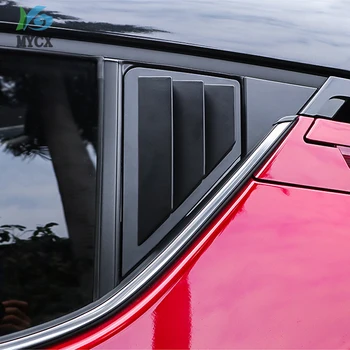 Toyota C-HR CHR C HR 2016 2017 2018 2019 ABS Plastiko Galinio Lango Žaliuzės Trikampio Dangčio Apdailos 2 Vnt/set Automobilių Reikmenys