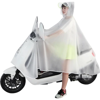Lietpaltis baterija automobilio vieno jojimo vyrų ir moterų, suaugusiųjų korėjos mados elektrinis dviratis padidinti sustorėjimas motociklo poncho