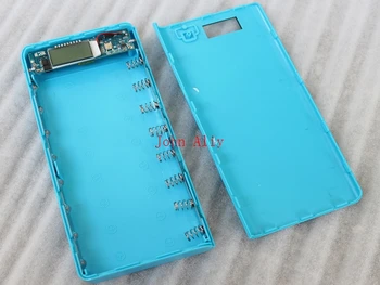 Karšto pardavimo 5V USB Dual 18650 Galia Banko Baterija Lauke Mobiliojo Telefono Įkroviklį 