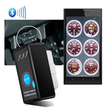 Mini ELM327 OBD2 V2.1 Bluetooth Skaitytuvas Mazda 2 3 5 6 CX-5 Premacy RX8 PIC18F25K80 OBD 2 Automobilių Klaidos Kodas Reader