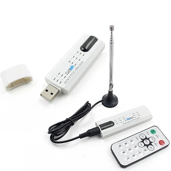 Karšto USB 2.0 Skaitmeninis DVB-T/T2 SDR+DAB+FM HDTV TV Imtuvas Imtuvas Stick