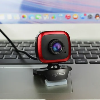 Juoda Kamera 480P HDWeb Kamera Su Built-in HD Mikrofonas, USB Kištukas, Žaisti Web Cam Už Vaizdo Klasės Susitikimas Gyventi