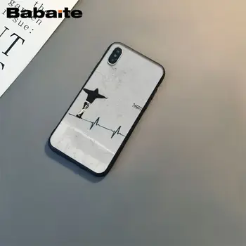 Banksy Albertas banksy palestinoje Spalvingas Mielas Telefono dėklas Skirtas iPhone 8 7 6 6S Plius 5 5S SE 11 11pro max XR X XS MAX Coque Shell
