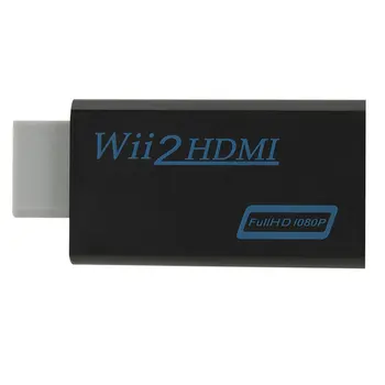 Wii Hdmi Aukštos Raiškos Konverteris Hdmi Adapteris Didelės Raiškos Išėjimo Switcher Wii Hdmi Kabelis