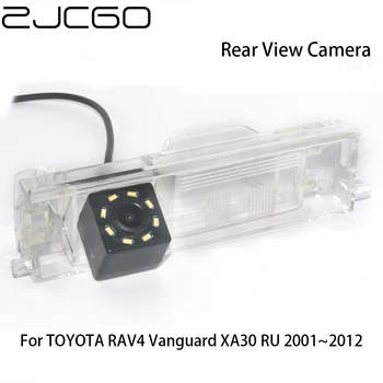 ZJCGO HD CCD Automobilio Galinio vaizdo Atbulas Atgal į Viršų Stovėjimo Naktinio Matymo Vandeniui vaizdo Kamera TOYOTA RAV4 Vanguard XA30 RU 2001-2012 m.