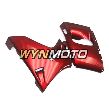 Pilnas Purvasargiai Už Kawasaki ZZR-400 1993-2007 93-07 Metų Įpurškimas, ABS Plastikas Motociklą Kūno Rinkiniai Korpusų Grynas Tamsiai Raudonos spalvos dangteliu